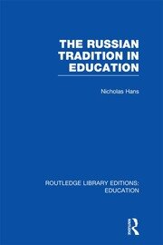 The Russian Tradition in Education book cover