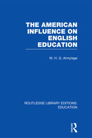 American Influence on English Education book cover