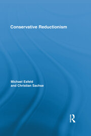 Conservative Reductionism book cover