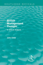 British Management Thought book cover
