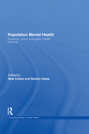 Population Mental Health: Evidence, Policy, and Public Health Practice book cover
