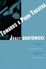 Towards a Poor Theatre book cover