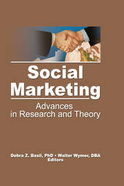 Social Marketing: Advances in Research and Theory book cover