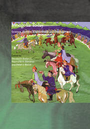 Mongolia Today: Science, Culture, Environment and Development book cover