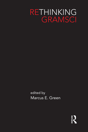 Rethinking Gramsci book cover