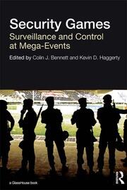 Security Games: Surveillance and Control at Mega-Events book cover