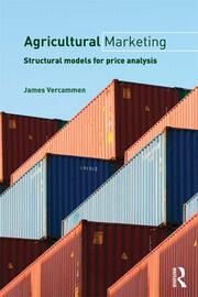 Agricultural Marketing: Structural Models for Price Analysis book cover