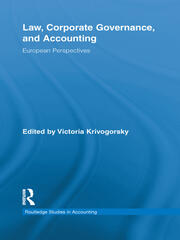 Law, Corporate Governance and Accounting: European Perspectives book cover