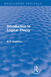 Introduction to Logical Theory book cover
