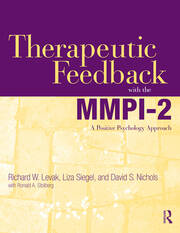 Therapeutic Feedback with the MMPI-2: A Positive Psychology Approach book cover