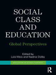 Social Class and Education: Global Perspectives book cover