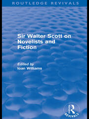 Sir Walter Scott on Novelists and Fiction (Routledge Revivals) book cover