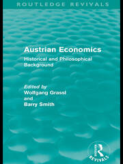 Austrian Economics (Routledge Revivals): Historical and Philosophical Background book cover