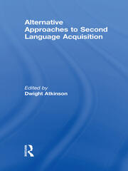 Alternative Approaches to Second Language Acquisition book cover