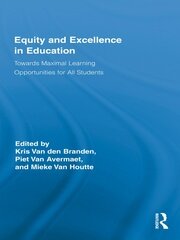 Equity and Excellence in Education: Towards Maximal Learning Opportunities for All Students book cover