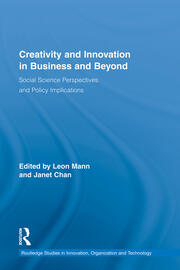Creativity and Innovation in Business and Beyond: Social Science Perspectives and Policy Implications book cover