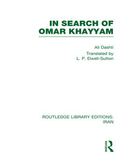 In Search of Omar Khayyam (RLE Iran B) book cover