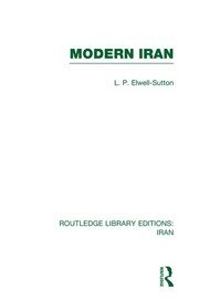 Modern Iran (RLE Iran A) book cover