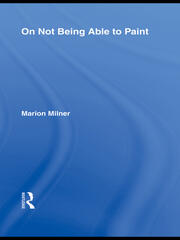 On Not Being Able to Paint book cover
