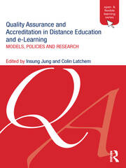 Quality Assurance and Accreditation in Distance Education and e-Learning: Models, Policies and Research book cover