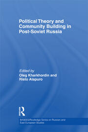 Political Theory and Community Building in Post-Soviet Russia book cover