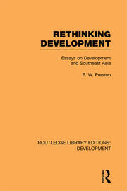 Rethinking Development: Essays on Development and Southeast Asia book cover