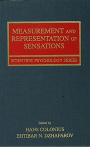Measurement and Representation of Sensations book cover