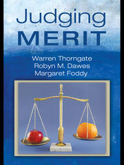 Judging Merit book cover