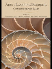 Adult Learning Disorders: Contemporary Issues book cover