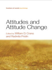 Attitudes and Attitude Change book cover