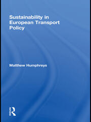 Sustainability in European Transport Policy book cover