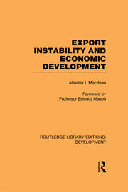 Export Instability and Economic Development book cover