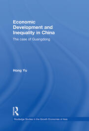 Economic Development and Inequality in China: The Case of Guangdong book cover