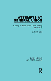 Attempts at General Union book cover