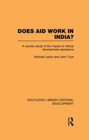 Does Aid Work in India?: A Country Study of the Impact of Official Development Assistance book cover