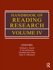 Handbook of Reading Research, Volume IV book cover