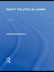 Party Politics in Japan book cover