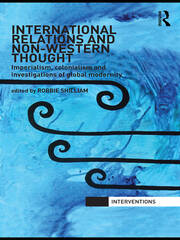 International Relations and Non-Western Thought: Imperialism, Colonialism and Investigations of Global Modernity book cover