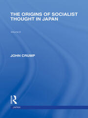 The Origins of Socialist Thought in Japan book cover