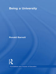 Being a University book cover