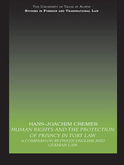 Human Rights and the Protection of Privacy in Tort Law: A Comparison between English and German Law book cover