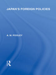 Japan's Foreign Policies book cover