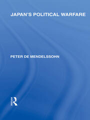 Japan's Political Warfare book cover