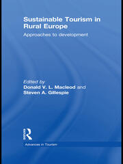 Sustainable Tourism in Rural Europe: Approaches to Development book cover