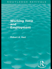 Working Time and Employment (Routledge Revivals) book cover