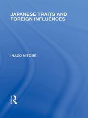 Japanese Traits and Foreign Influences book cover
