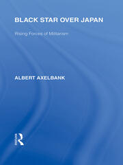 Black Star Over Japan: Rising Forces of Militarism book cover