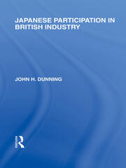 Japanese Participation in British Industry book cover