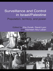 Surveillance and Control in Israel/Palestine: Population, Territory and Power book cover