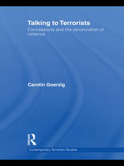 Talking to Terrorists: Concessions and the Renunciation of Violence book cover